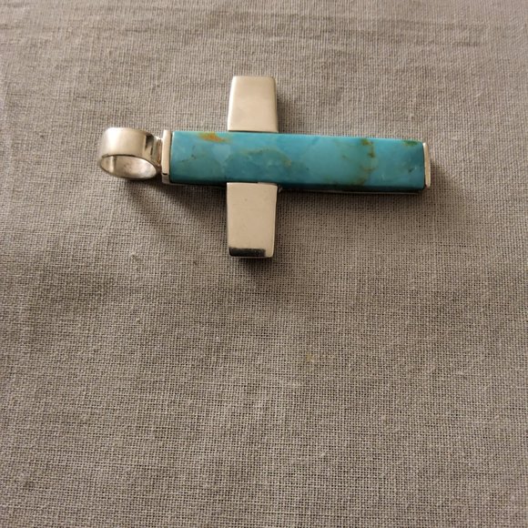 Pendant Turquoise Sterling Silver - Picture 7 of 16
